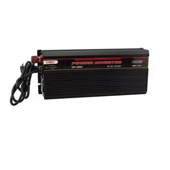 Перетворювач 5 CORE UPS-1800A 1800W 12V • Інвертор 5 CORE UPS-1800A 12V-220V із зарядкою акумулятора 20A та функцією UPS | Зображення 4