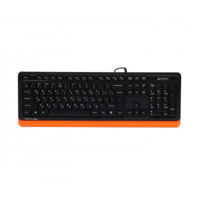 Клавиатура A4Tech FKS10 USB Orange (4711421963398)