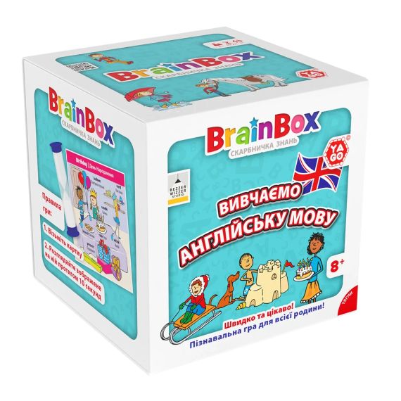 Настольная игра BrainBox. Познавательная игра. Учим английский язык