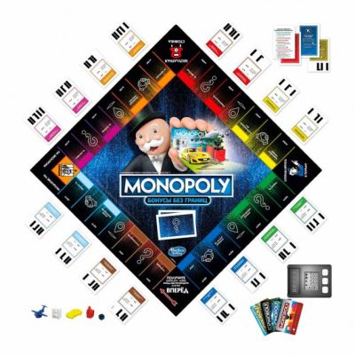 Настольная игра Hasbro Монополия Бонусы без границ - украинская версия (E8978) | Зображення 1