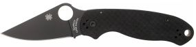 Ніж Spyderco Para 3 Black Blade CPM S45VN G-10 Black