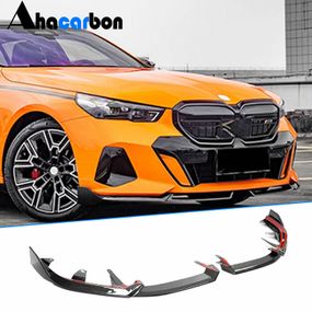 Накладка на передній бампер Lip (для M-Sport, Карбон) для BMW 5/i5 серія G60/60E/61 2023- рр