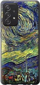 Чохол на Samsung Galaxy A52s 5G A528B Вінсент Ван Гог. Зіркова ніч із пластику FCh_047673