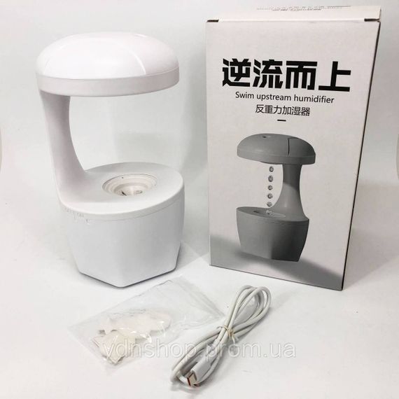 Компактний ультразвуковий зволожувач UKC Anti Gravity Humidifier 800 мл, Милий зволожувач повітря TH-14 | Зображення 6