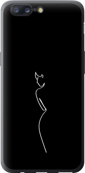 Чехол на OnePlus 5 Силуэт1 "4590u-969-17620"