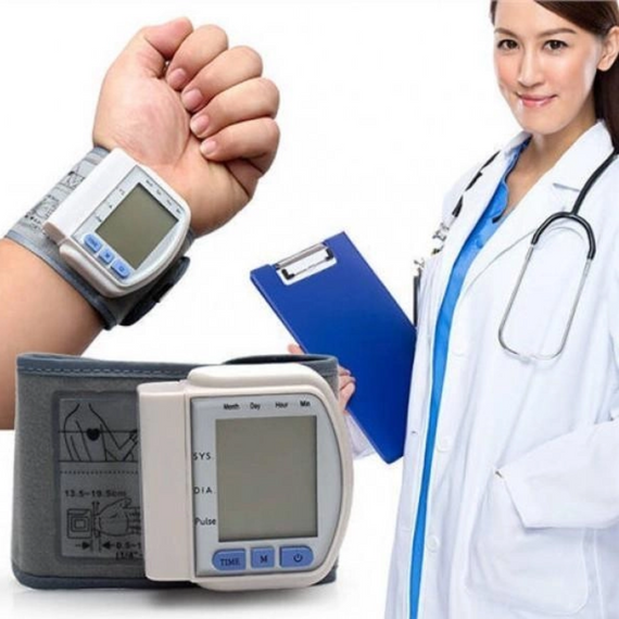 Портативний тонометр Automatic Blood Pressurе, Вимірювач тиску   знижка