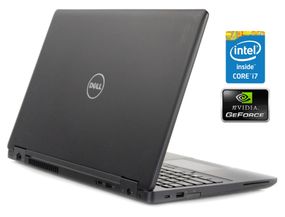 Ноутбук Б-клас Dell Latitude 5580 / 15.6" (1366x768) TN / Intel Core i7-7600U (2 (4) ядра по 2.8 - 3.9 GHz) / 8 GB DDR4 / 500 GB HDD / nVidia GeForce 930MX, 2 GB GDDR3, 64-bit  б/в