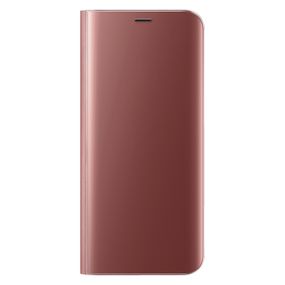 Чехол-книжка Clear View Standing Cover для Xiaomi Mi 10 / Mi 10 Pro Rose Gold