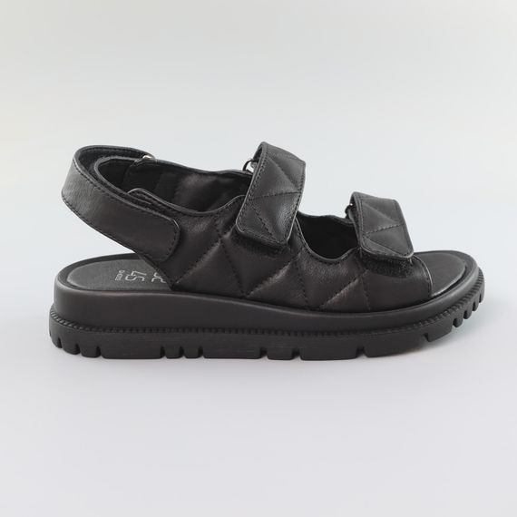 Сандалі жіночі шкіряні 585864 Чорні 36 37 38 39 40 41