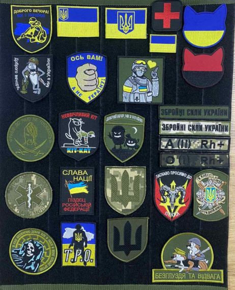 Стенд для шевронов 100*130см (черный) | Зображення 2