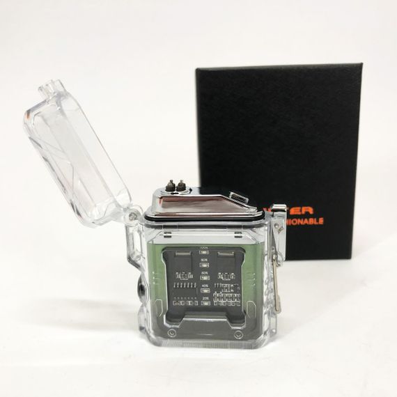 Вечная зажигалка usb с аккумулятором HL-517, Подарок любимому зажигалка, Сувенир зажигалка NU-285 для мужчин | Зображення 6