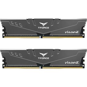 Модуль памяти для компьютера DDR4 16GB (2x8GB) 3600 MHz Vulcan Z Gray Team (TLZGD416G3600HC18JDC01)