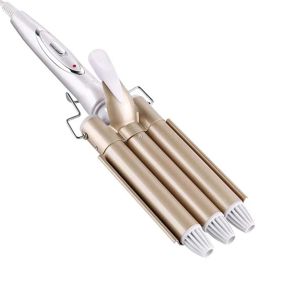 Потрійна плойка хвиля для волосся Geemy GM 1988 / Стайлер для завивки локонів | Зображення 2