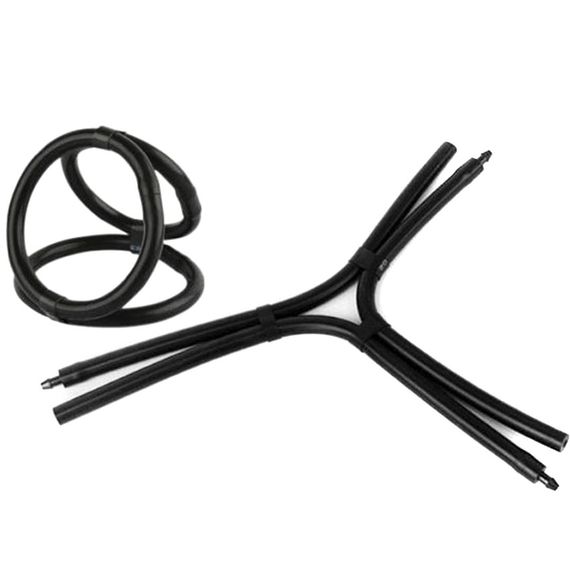 Тройное эрекционное кольцо - Black Trio черный sexstyle