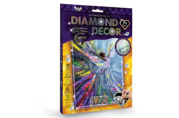 Набір для творчості DD-01-01,02..07,09,10,11 "DIAMOND DECOR" DANKO | Зображення 2