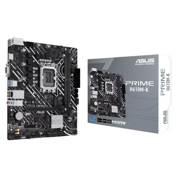 Материнская плата ASUS PRIME H610M-K | Зображення 1