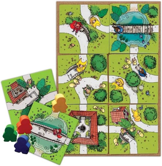 Настольная игра Каркассон для детей (Carcassonne Junior) укр. | Зображення 1