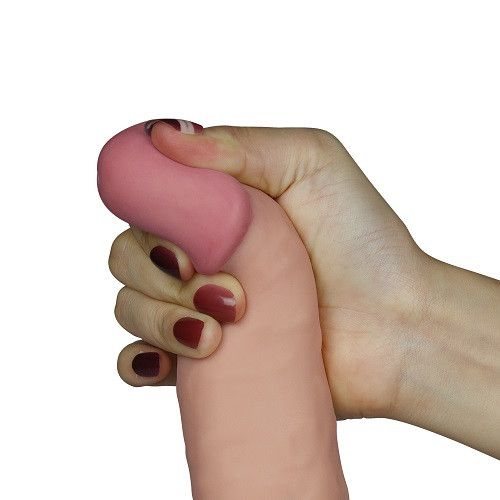 Реалістичний вібратор - The Ultra Soft Dude Vibrating 8.8" sexstyle | Зображення 3