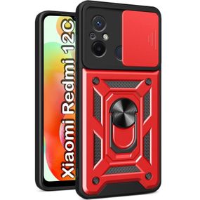 Чехол для мобильного телефона BeCover Military Xiaomi Redmi 12C Red (709168)
