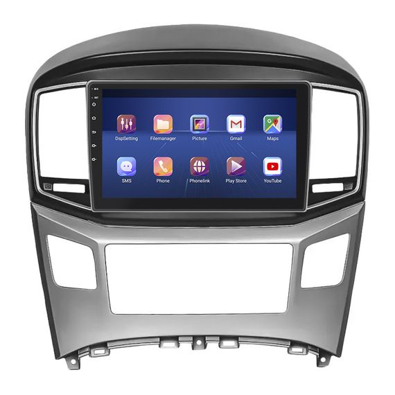 Штатная магнитола Lesko для Hyundai H-1 II Рестайлинг 2 2017-н.в. экран 9" 6/128Gb 4G Wi-Fi GPS Top | Зображення 1