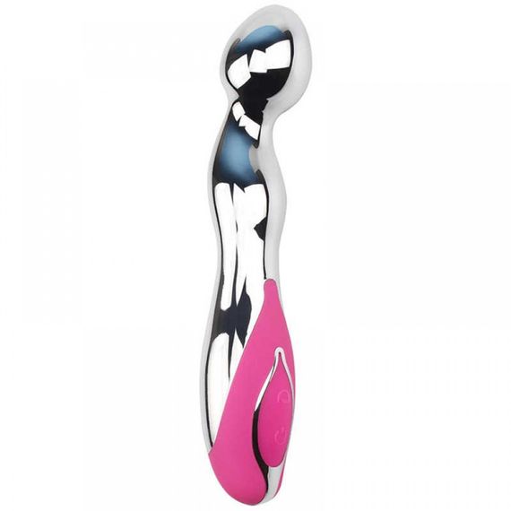 Вібромасажер для точки G CHISA DiDi Magic G Wand з підсвічуванням, рожевий Sex Aura | Зображення 1
