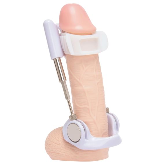 Екстендер Size-Up Penis Stretcher для збільшення пеніса, білий sexstyle | Зображення 1
