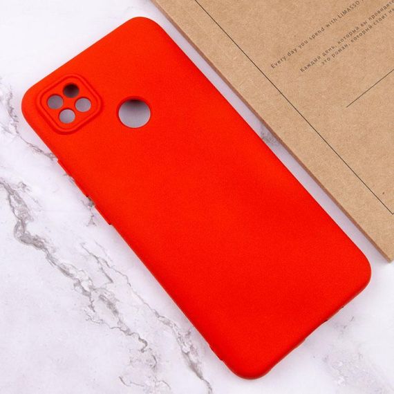 Чохол TPU GETMAN Liquid Silk Full Camera для Xiaomi Redmi 9C Червоний / Red | Зображення 2