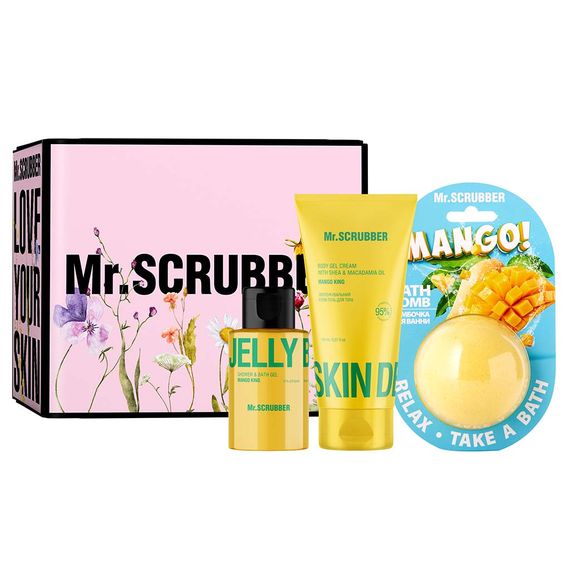 Подарунковий набір Mr. Scrubber SUNNY MANGO