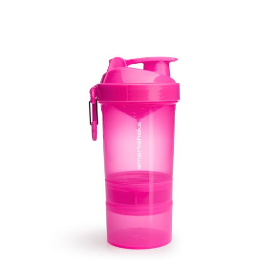 Шейкер спортивний SmartShake Original2GO 600ml Neon Pink (Original) | Зображення 1