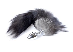 Анальна пробка - Fox Tail 2XL - Black