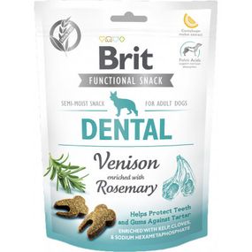 Лакомство для собак Brit Care Dental оленина с розмарином 150 г (8595602539949)