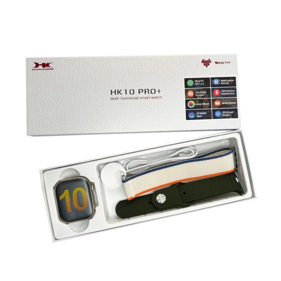 Смартгодинник HK Instruments 10 Pro Plus IP67+Amoled Green | Зображення 1