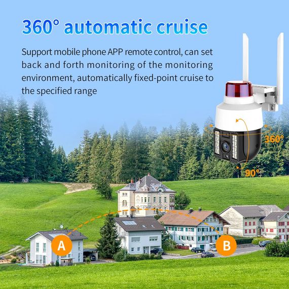 Камера відеоспостереження PTZ WiFi 2L-A2-WIFI/ZD-SC04-4MP XPRO (45041-16973_878) | Зображення 1