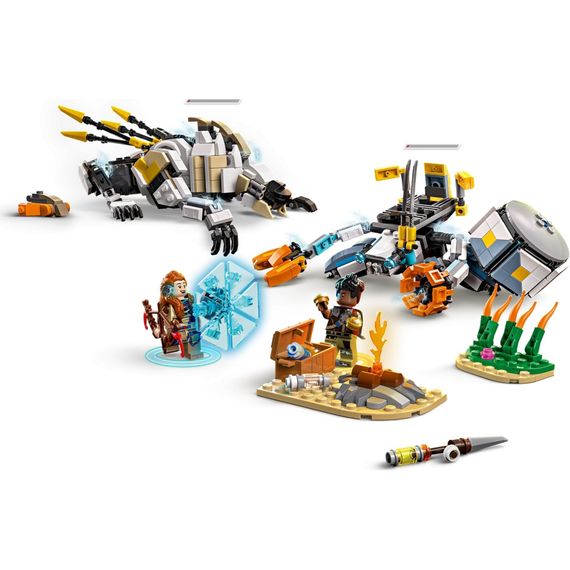 Конструктор LEGO Horizon Aloy і Varl проти Shell-Walker і Sawtooth (77037) | Зображення 5