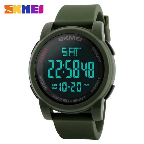 Чоловічий годинник Skmei 1257AG Military | Зображення 1