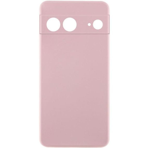Чохол Silicone Cover Ummi Lakshmi Full Camera (AA) для Google Pixel 7 Рожевий / Pink Sand