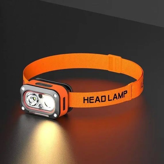 Ліхтар налобний G08-2XPG(white+yellow)+LED(red), Налобний ліхтар для автолюбителів, Led ліхтар налобний | Зображення 2