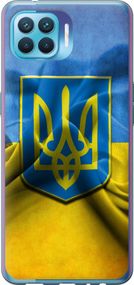 Чехол на Oppo A93 Флаг и герб Украины 1 "375u-2185-17620"