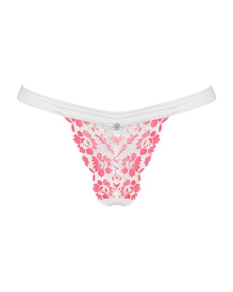 Трусики стринги кружевные Obsessive Bloomys thong S/M sexstyle | Зображення 2