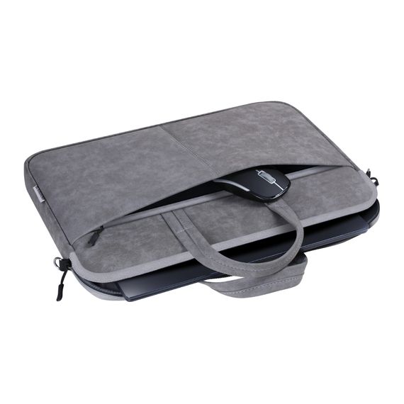 Сумка для ноутбука Defender 15.6" Solid PU gray (26088) | Зображення 3