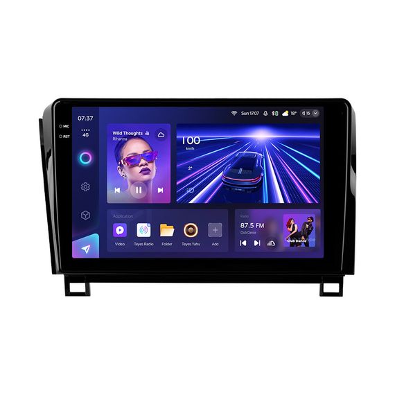 Штатна магнітола серії Teyes 2K 360 CC3 6*128Gb під Toyota Tundra XK50 2007-2013 Sequoia XK60 2008-2017 (F1)