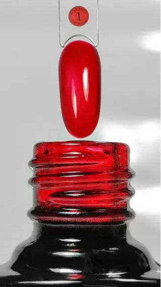 Вітражний гель-лак Crooz Illusion 01 (червоний) 8мл | Зображення 1