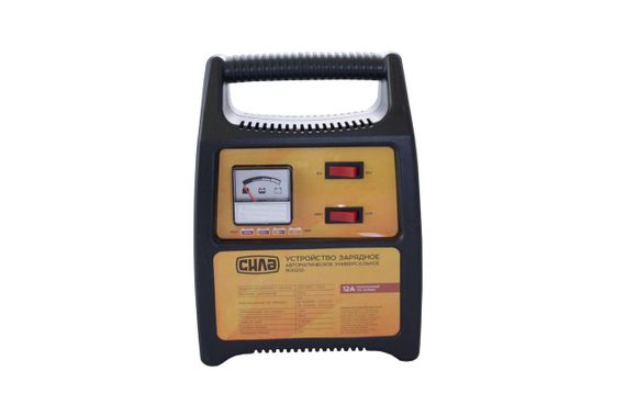 Зарядное устройство для авто 12А, 6/12В, до 160Ah (подходит на свинцово-кислотные АКБ) (стрелочный индикатор) | Зображення 1