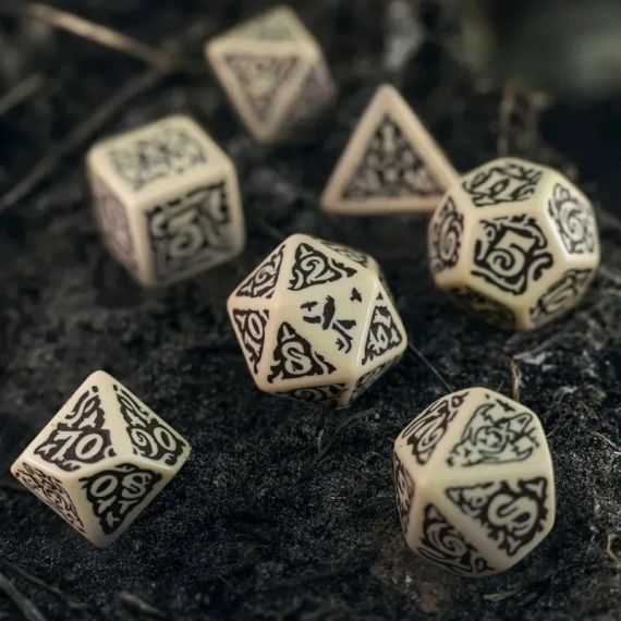 Набор кубиков The Witcher Dice Set. Leshen - The Master of Crows (7 шт) | Зображення 4