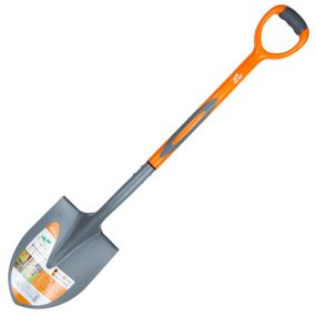 Лопата штикова Flora з пластиковою ручкою 290×210×1050мм (5045834)