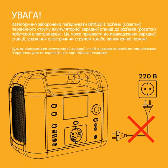 Зарядна станція BLUETTI AC300 3000W + B500K 5120Wh (AC300+B500K) | Зображення 7