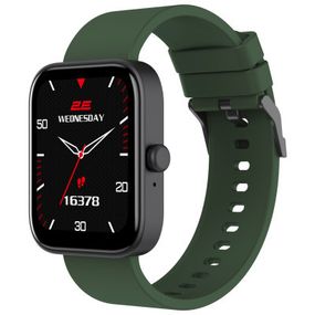 Смарт-часы 2E Alpha SQ Music Edition 46mm Black-Green (2E-CWW40BKGN)