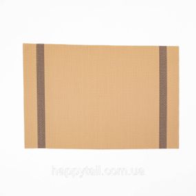 Салфетка сервировочная на стол 46×30 см прямоугольная HP-35-14GOLD