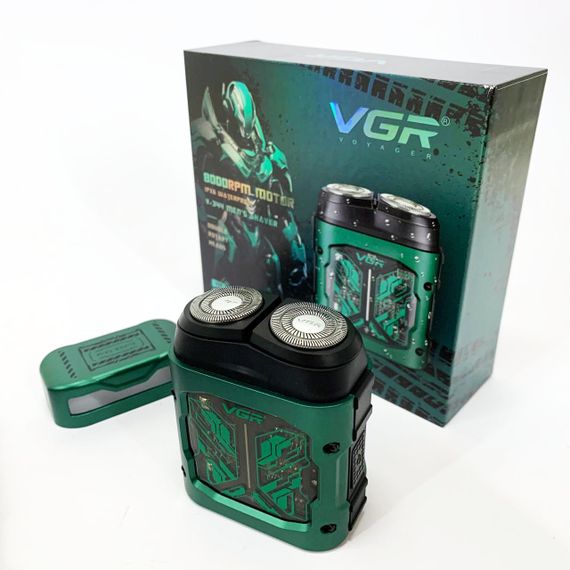 Електробритва VGR V-344. Колір: зелений | Зображення 3