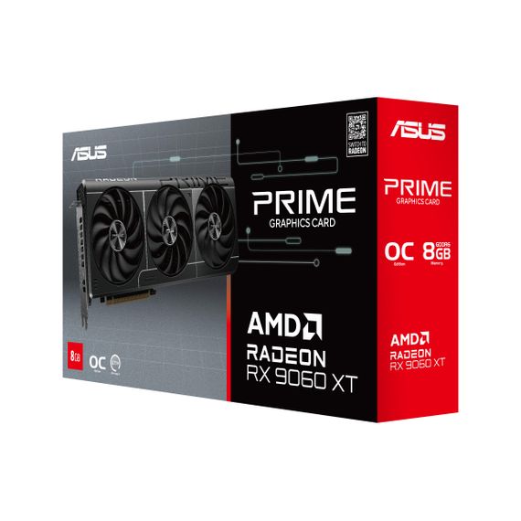 Видеокарта ASUS Radeon RX 9060 XT 8GB GDDR6 OC PRIME-RX9060XT-O8G 90YV0MI0-M0NA00 | Зображення 9